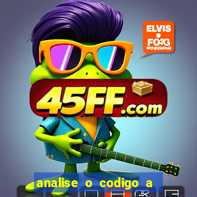 analise o codigo a seguir 1 import javax.swing.joptionpane